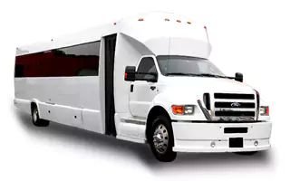 Luxury party bus for Bay Area events